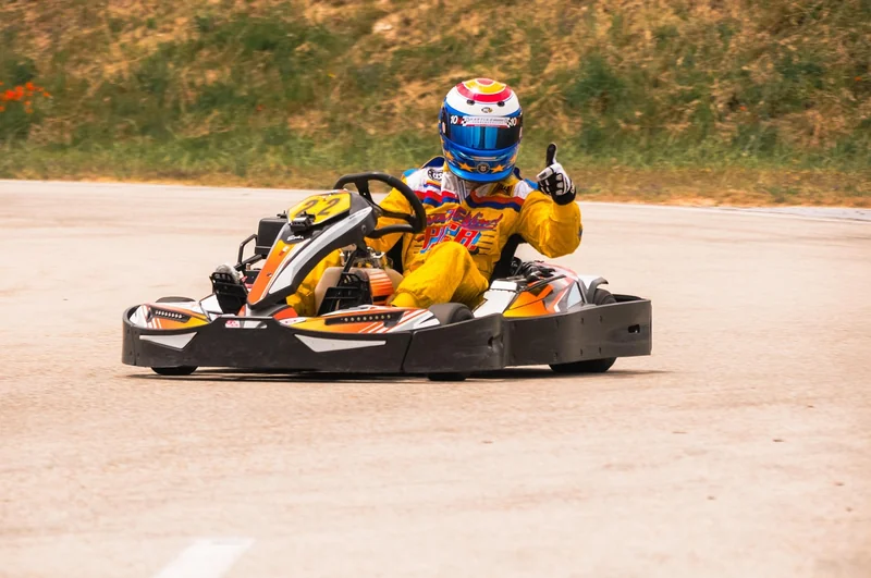 Techniques de pilotage spécifiques au karting